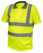 Polo marškinėliai vyrams Högert HT5K234, geltona sp., 3XL dydis