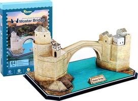 3D dėlionė ZA2900 Mostare, 31 cm x 21.5 cm, 64 vnt.