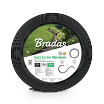Vejos bortas Bradas Easy Border, 1000 cm x 3.8 cm, grafito sp.