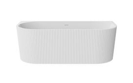 Vonia, laisvai pastatoma Besco Leya, 150 cm x 75 cm x 58 cm, asimetrinė, balta sp.