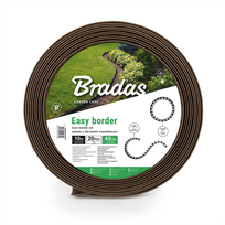 Vejos bortas Bradas Easy Border, 1000 cm x 4 cm, ruda sp.
