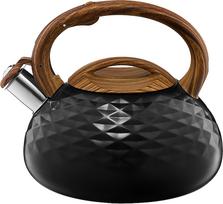 Arbatinukas su švilpuku Ambition Golf, 2.3 l, juoda sp.
