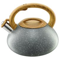 Arbatinukas su švilpuku Ambition Mastic, 2.5 l, pilka sp.