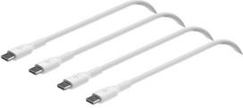 Laidas Belkin BoostCharge USB Type-C Male (vyriška), USB Type-C Male (vyriška), 1 m, balta sp.