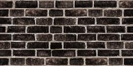 Sienų danga Black Wall, 100 cm x 50 cm x 0.3 cm