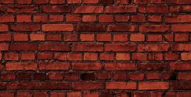 Sienų danga Dark Red Wall, 100 cm x 50 cm x 0.3 cm