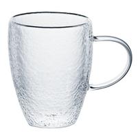 Dvigubo stiklo puodelių rinkinys Ambition Bubble, skaidri sp., 0.350 l