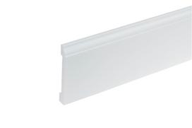 Grindjuostė Cezar LPC-15, 244 cm x 8.1 cm x 1.2 cm, balta dažoma sp.