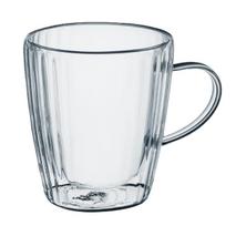 Dvigubo stiklo puodelių rinkinys Ambition Curly, skaidri sp., 0.250 l
