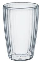 Dvigubo stiklo puodelių rinkinys Ambition Curly, skaidri sp., 0.450 l