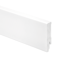 Grindjuostė Cezar LPC-51, 244 cm x 8 cm x 1.4 cm, balta dažoma