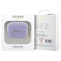 Ausinių dėklas Guess For Apple AirPods Pro 2, violetinė sp.