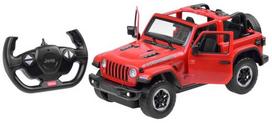 Rc automobilis Rastar Wrangler Rubicon, 1:14, raudona sp.