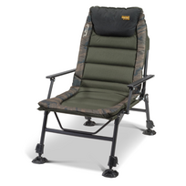 Žvejybinė kėdė Saenger Anaconda Freelancer CM-1, juoda sp./žalia sp.