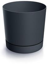 Gėlių vazonas Tubo P DPOP350-S433, plastikinis, 33.8 cm x 33.8 cm, Ø 33.8 cm, antracito sp.