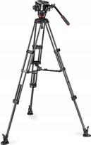 Trikojis stovas Manfrotto Twin + 504X, anglies pluoštas