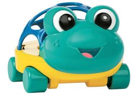 Barškutis, varlė Oball Baby Einstein Curious Car Neptune, mėlyna sp./žalia sp.
