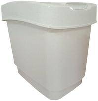 Rūšiavimo šiukšliadėžė Jotta Domino, 15 l, balta sp./pilka sp.
