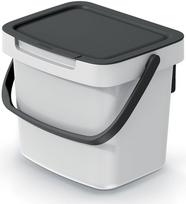 Rūšiavimo šiukšliadėžė Keden Q Collect, 3 l, pilka sp.