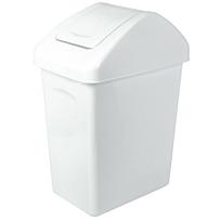 Šiukšliadėžė Branq, balta sp., 25 l, 50 cm x 24 cm