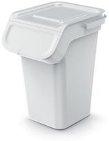 Rūšiavimo šiukšliadėžė Keden Kaddi, 25 l, balta sp.