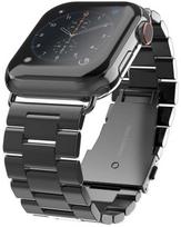 Laikrodžio dirželis Swissten Metal Strap for Apple Watch, juoda sp.