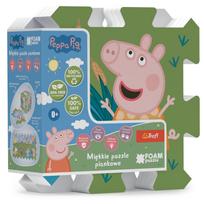 Kilimėlis kūdikiams - dėlionė Trefl Peppa Pig, 118 cm x 60 cm, 8 vnt, įvairių spalvų