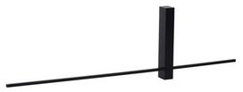 Šviestuvas sieninis Lucide Segin 12200/60/30, LED, 2700 °K, 1 x 6 W, juoda sp. / juoda sp., 4 x 60 cm