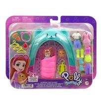 Žaislinė figūrėlė Mattel Polly Pocket Glamping Tent JCC31, 21 vnt., įvairių spalvų
