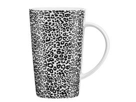 Puodelis Ambition Animal Panther, balta sp./juoda sp., 0.43 l