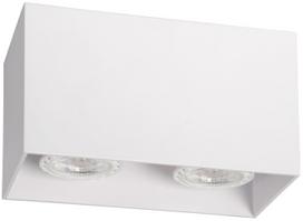 Šviestuvas lubų Lucide Bodi 09101/02/31, GU10, 2 x 50 W, balta sp.