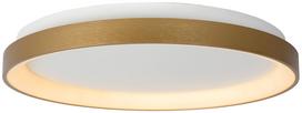 Šviestuvas lubų Lucide Vidal 46103/38/02, LED, 2700 °K, 1 x 38 W, balta sp. / aukso sp., 48 x 48 cm