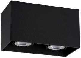 Šviestuvas lubų Lucide Bodi 09101/02/30, GU10, 2 x 50 W, juoda sp.