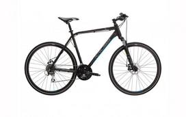 Dviratis hibridinis Kross Evado 4.0 Bla-blu, 28 ", M rėmas, juoda sp.