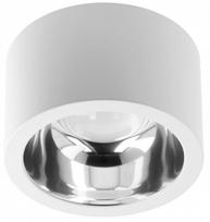 Šviestuvas lubų GTV Karis, LED, 3000 - 6400 °K, 1, balta sp./chromo sp. / balta sp., 17 x 17 cm