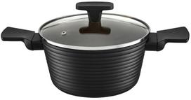 Puodas Ambition Antigo Gold Edition, 20 cm, 2.7 l, juoda sp.