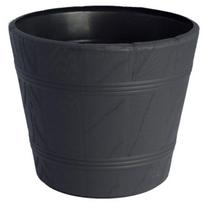 Gėlių vazonas Form Plastic 5, plastikinis, 34 cm x 34 cm, Ø 34 cm, pilka sp.