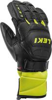 Dviratininko pirštinės vaikams Leki WC Race Coach Flex S-GTX, juoda sp./geltona sp., 9.5