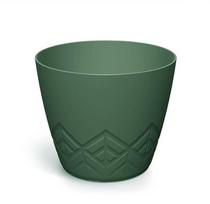 Gėlių vazonas Prosperplast ARECO DARE200-2411U, plastikinis, Ø 19.8 cm, žalia sp.