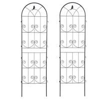 Augalo atrama, 190 cm x 55 cm, 190 cm, plienas, juoda sp., 2 vnt.