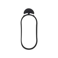 Augalų tvirtinimo žiedai Bradas Anchor Rubber Tie Epdm, 6 cm x 0.4 cm, 6 cm, guma