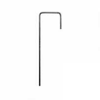Tvirtinimo smeigtukas-inkaras Bradas J Form, 20 cm x 3 cm, 20 cm, galvanizuotas plienas, sidabro sp., 100 vnt.