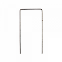 Tvirtinimo smeigtukas-inkaras Bradas U Form, 20 cm, galvanizuotas plienas, sidabro sp., 100 vnt.
