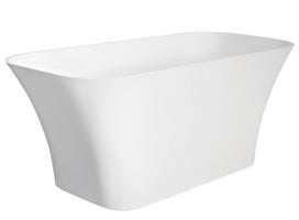 Vonia, laisvai pastatoma Besco Assos, 160 cm x 70 cm x 64 cm, ovalas, balta sp.