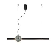 Šviestuvas kabinamas Viokef Anais, LED, 3000 °K, 1 x 24 W, juoda sp./žalia sp.