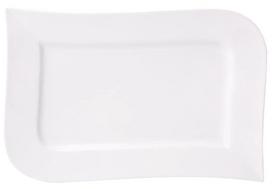 Serviravimo lėkštė Ambition Fala, 36 cm x 2.5 cm, 23.5 cm, Balta sp.