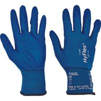 Darbo pirštinės guminės Ansell HyFlex 11-818, suaugusiems, tamsiai mėlyna sp., 9