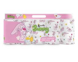 Tualetinis popierius Kartika Bunny 200l,10vnt, 3 sl, 10 vnt.