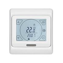 Programuojamas šildymo termostatas Thermoval TT16, įleidžiamas į sieną, balta sp., 9 cm, 5 - 35 °C