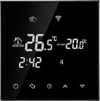 Programuojamas šildymo termostatas Thermoval TVT 30CS, įleidžiamas į sieną, 8.5 cm, 5 - 60 °C
